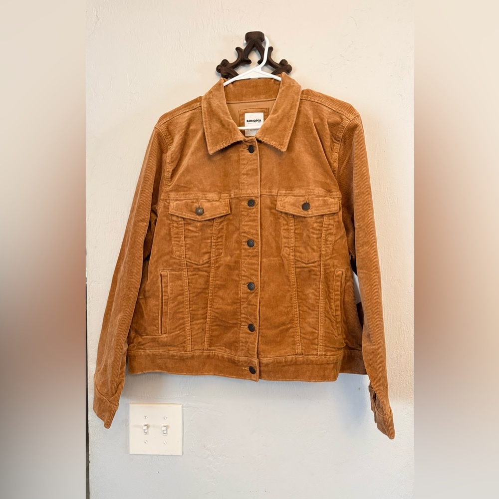 Sonoma Women's Corduroy Jean Jacket